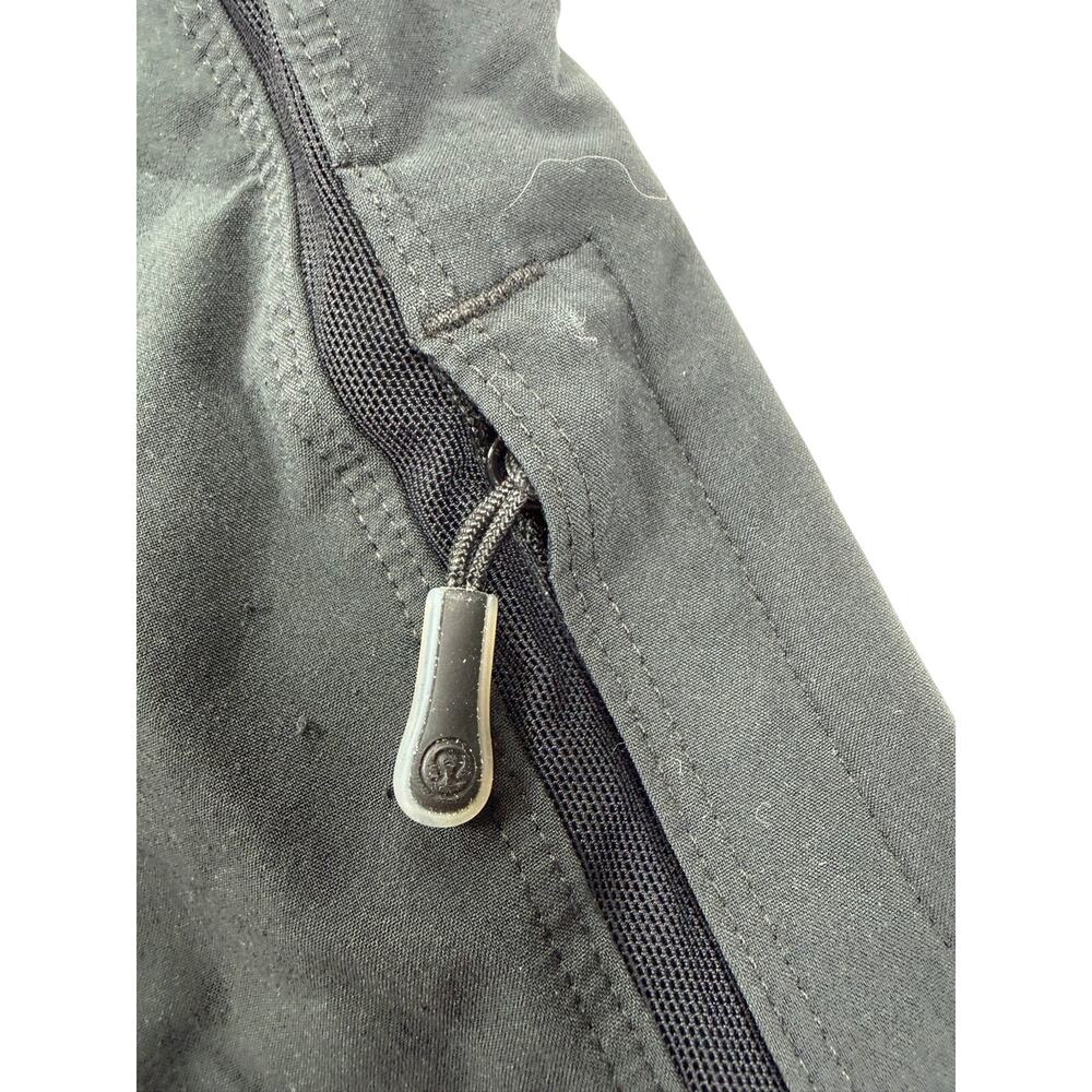 Lululemon Athletica Men’s Black Lined Running Shorts Size Small Zip Pocket - Picture 2 of 7